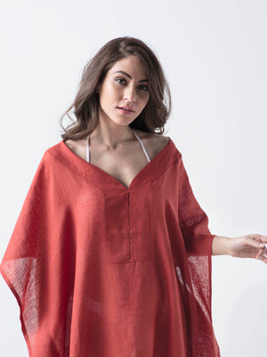 MIAMI- Luxury Linen Caftan