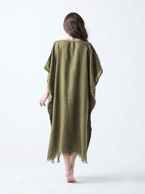 MIAMI- Luxury Linen Caftan