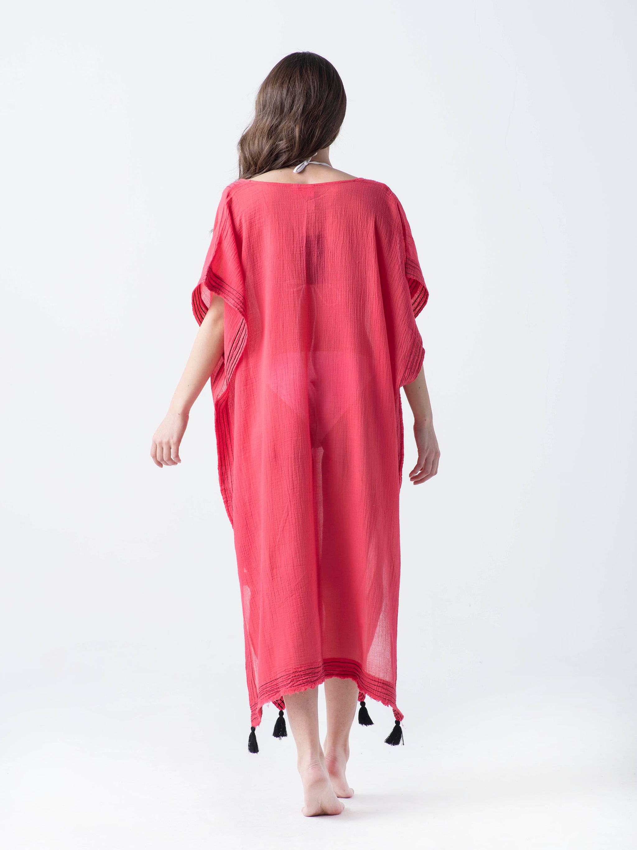 TULUM- Cotton Boho-Caftan