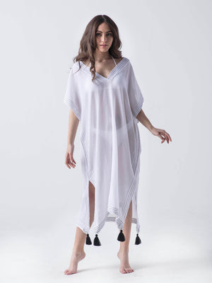 TULUM- Cotton Boho-Caftan