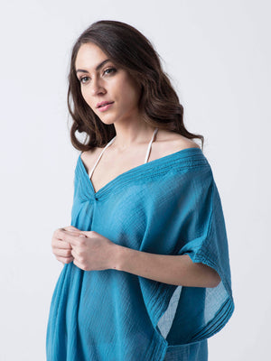 TULUM- Cotton Boho-Caftan