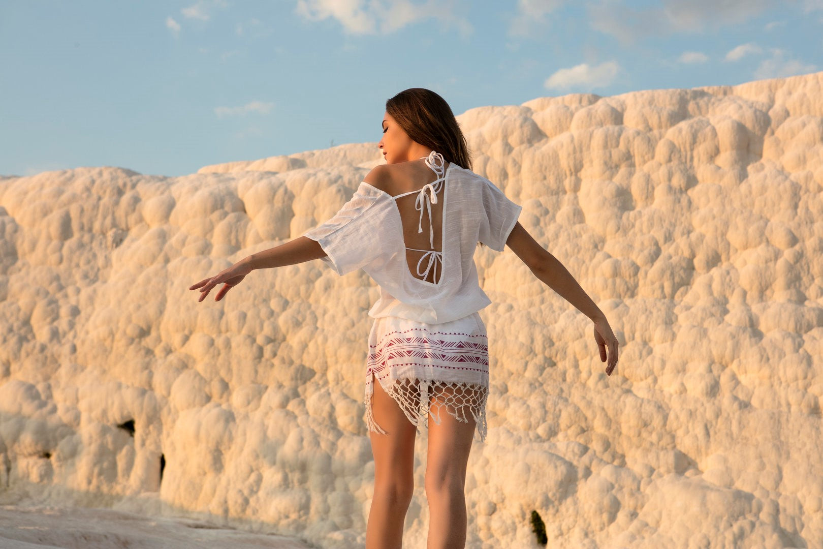 CANCUN- Cotton Beach Dress