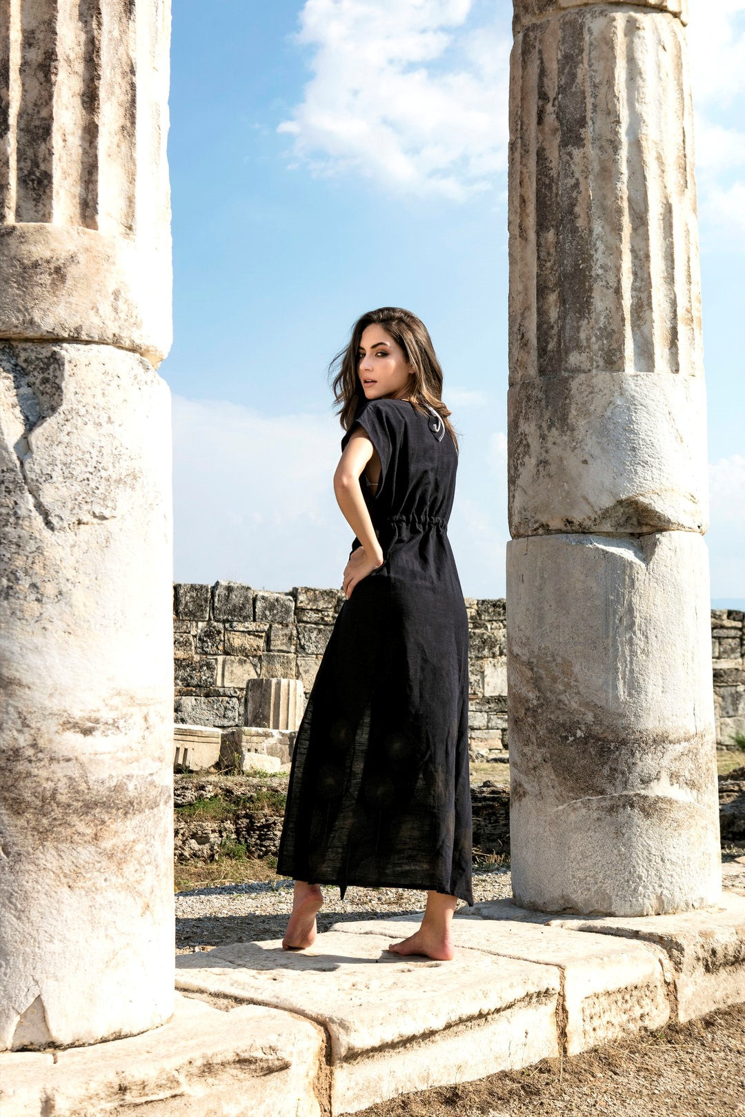 CURACAO -Cotton Kimono