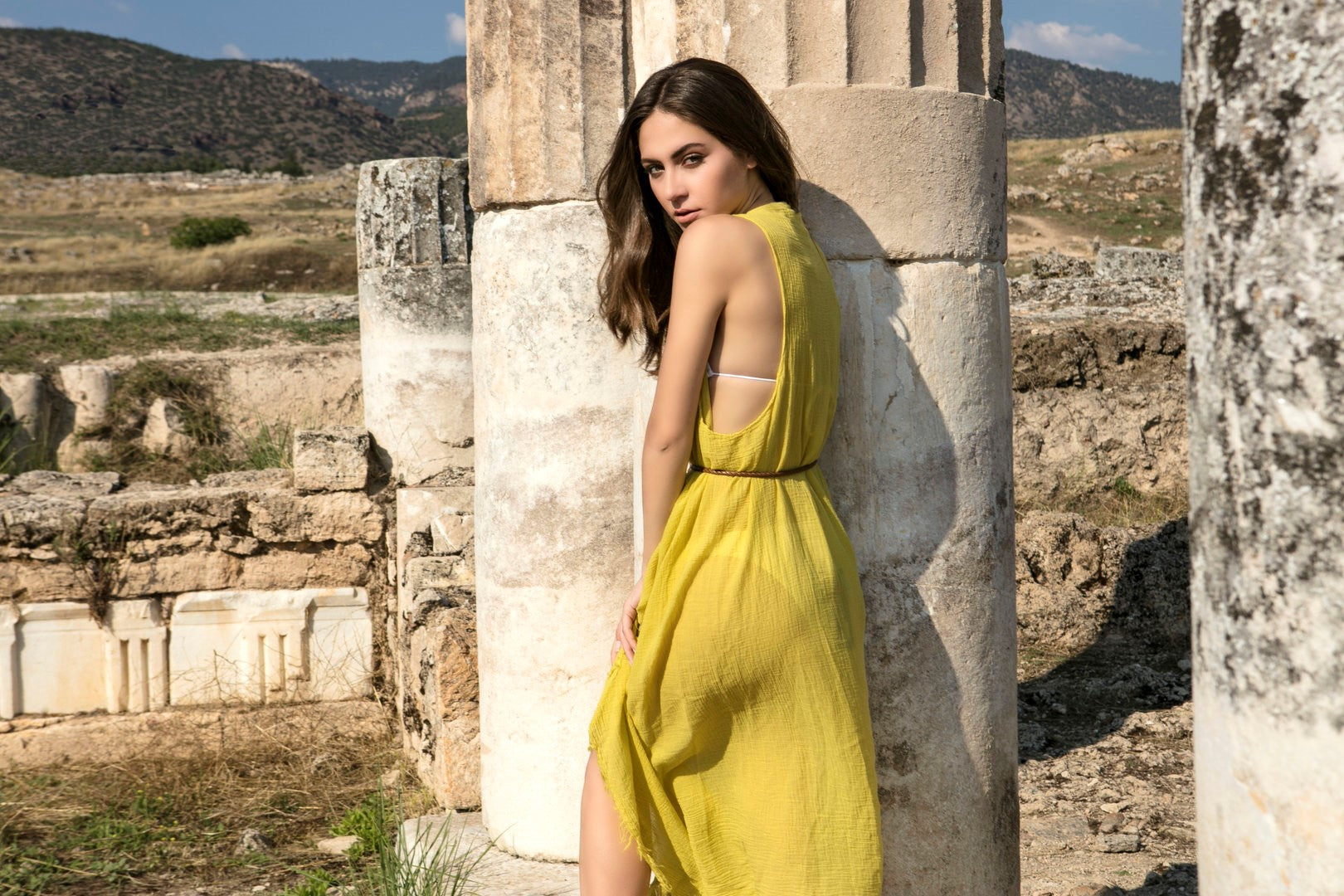 BELIZE- Cotton Kimono