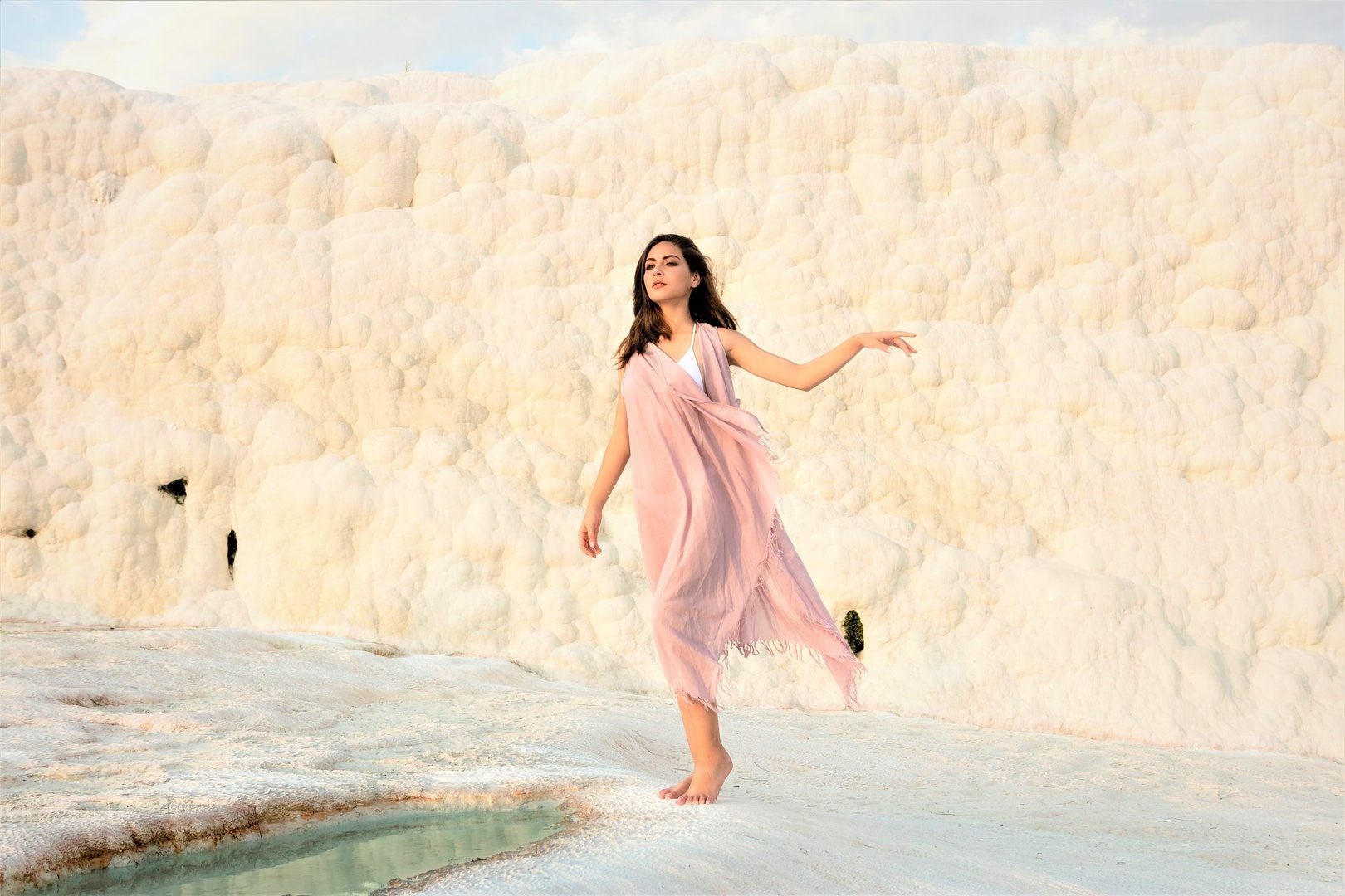 BELIZE- Cotton Kimono